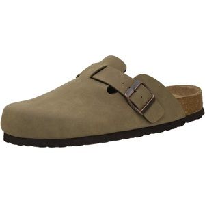 CUSHIONAIRE Women's Hana Cork Footbed Clog with +Comfort